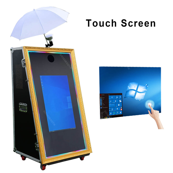 GO360BOOTH  M53R  mirror booth with touch screen