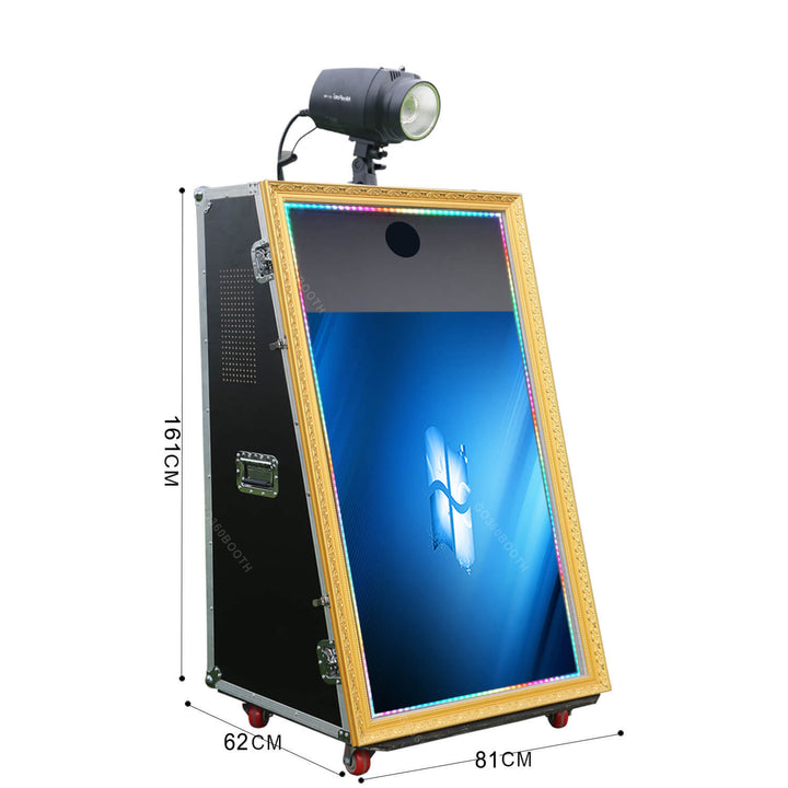 GO360BOOTH M53F 55“ Selfie Mirror Photo Booth