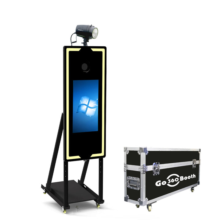 GO360BOOTH P42F 45“Portable Mirror Photo Booth Touch Screen