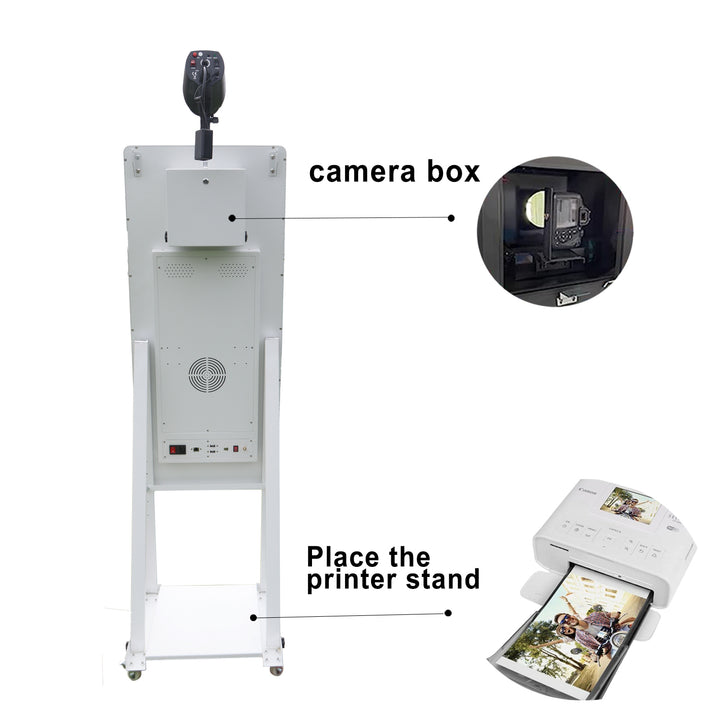  GO360BOOTH P42F 45“Portable Mirror Photo Booth back