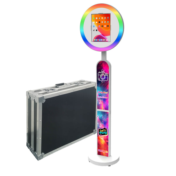 GO360BOOTH A7 iPad Photo Booth-Remote Controls RGB lights