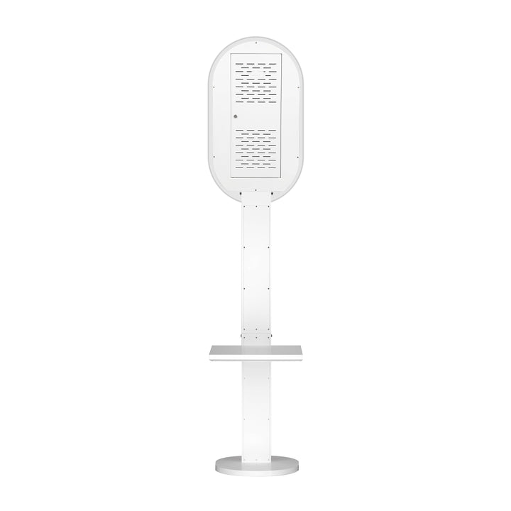 GO360BOOTH A6 iPad Photo Booth-Ellipse-APP Controls RGB lights