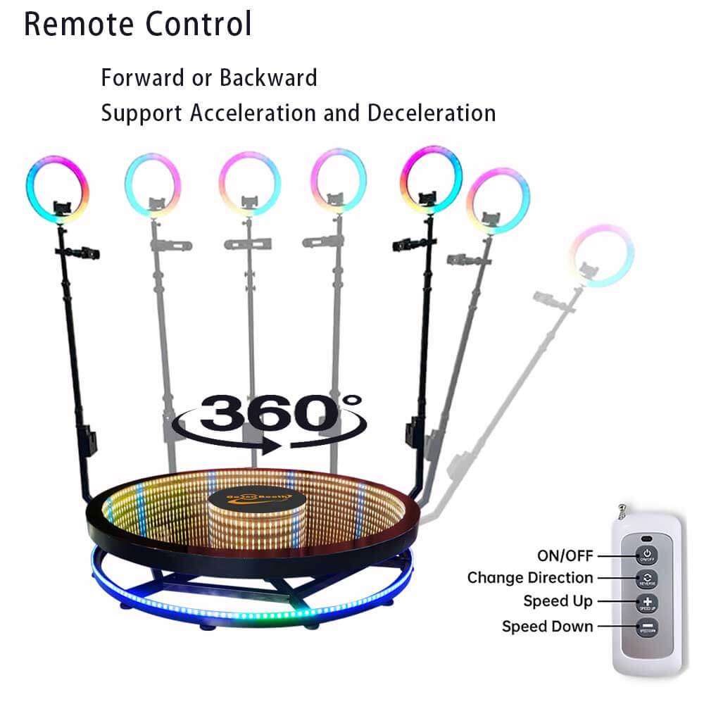 GO360BOOTH 360 LED Photo Booth