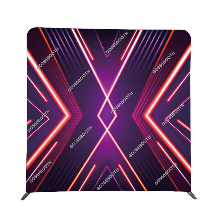 Double Sided Photo Booth Backdrop side
