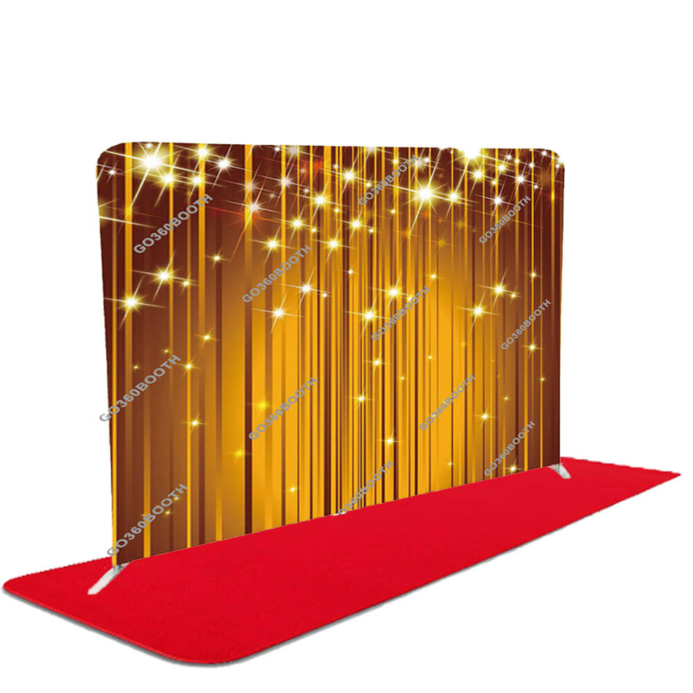 GO360BOOTH Single Sided Photobooth Backdrop For Sale