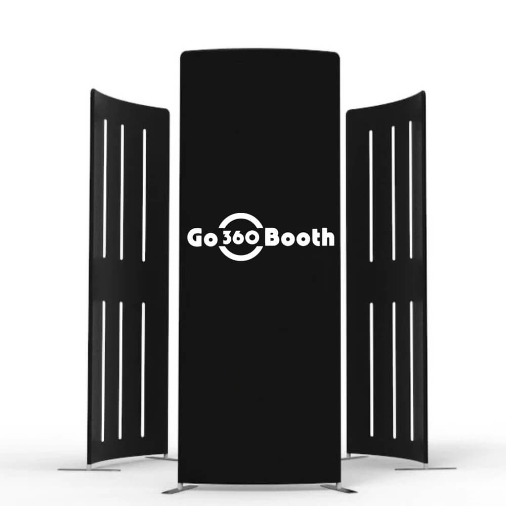 GO360BOOTH P3FT 3 Piece 360 Photo Booth Backdrop