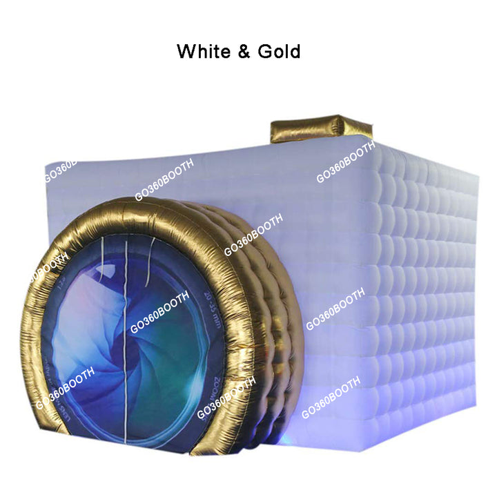 GO360BOOTH Tent Inflatable Camera Photo Booth Backdrop