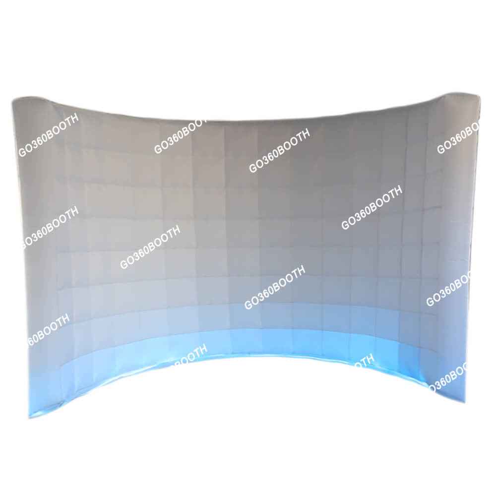 GO360BOOTH Led 360 Inflatable Photo Booth Wall Backdrop